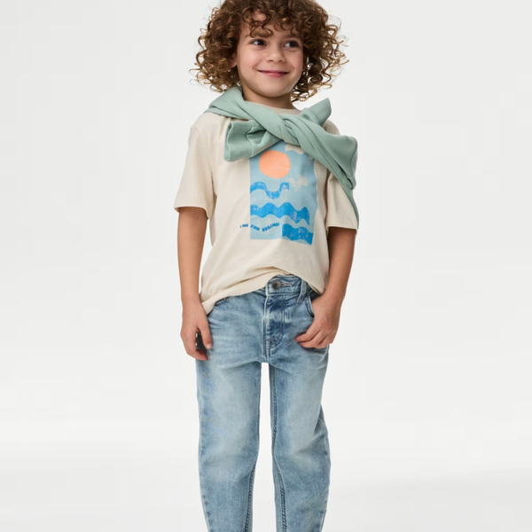 Skinny Cotton Rich Jeans (2-8 Yrs)